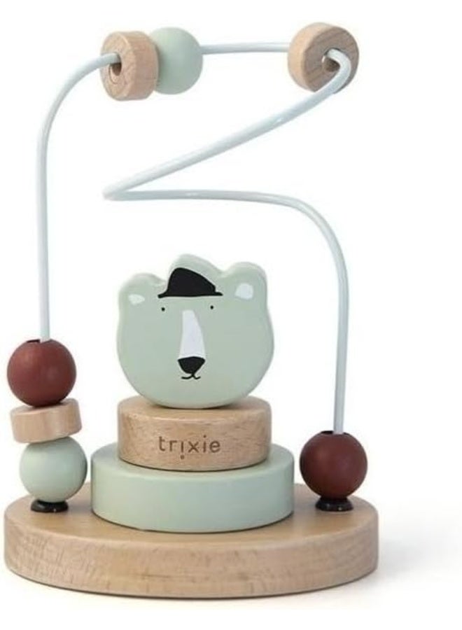 Trixie Wooden Beads Maze - Mr. Polar Bear - Image 3