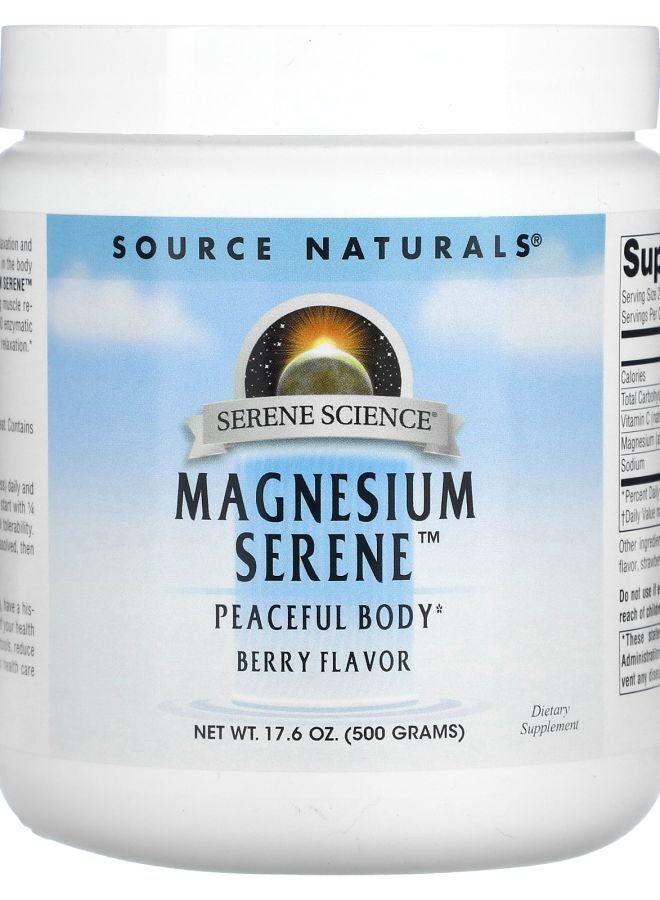 Magnesium Serene Berry Flavor 17.6 oz. (500 g)