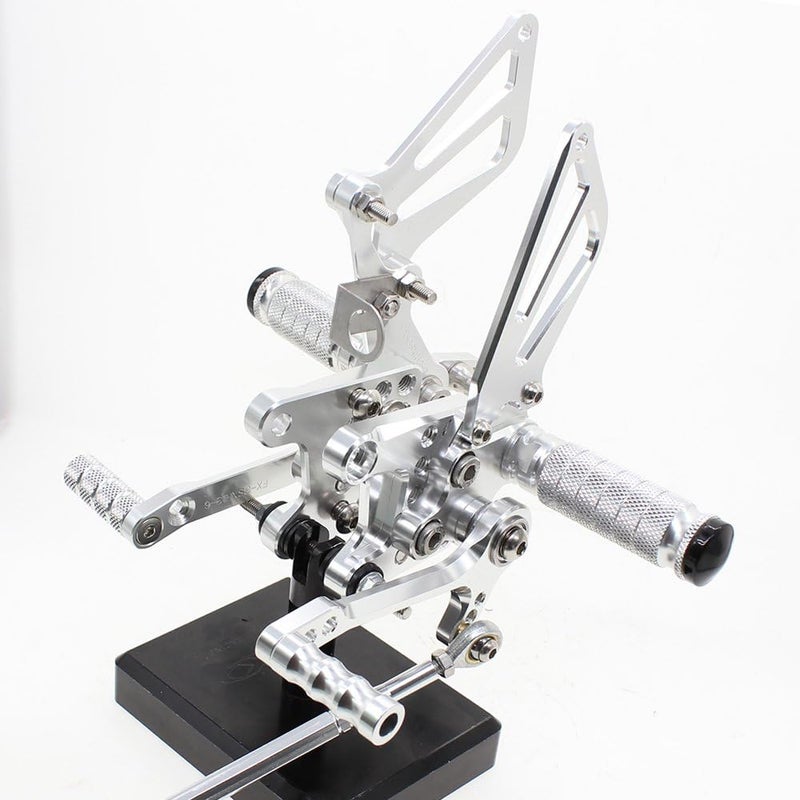 Krace Sunrivery Motorcycle Rearsets Footpegs For GSXR750 GSX-R600 1996-2005,SV650/SV650S SV1000/S 1998-2014,GSXR1000 2000-2004 - Image 4