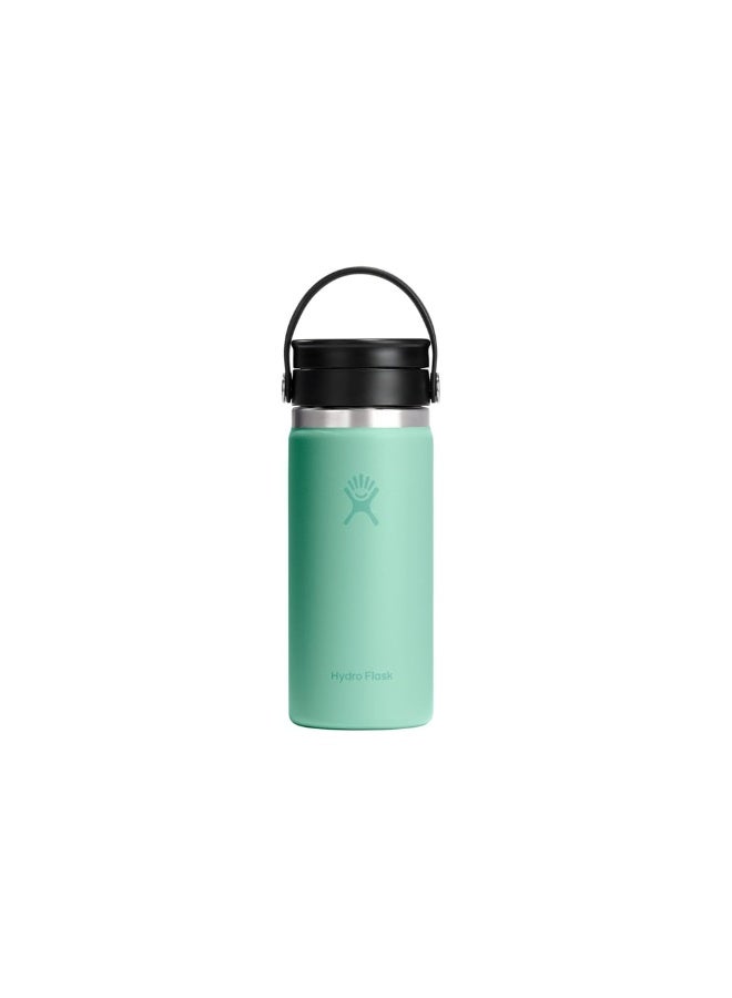 Hydro Flask Wide Mouth Insulated Coffee Flask Mermaid Green, 470ml - Image 1