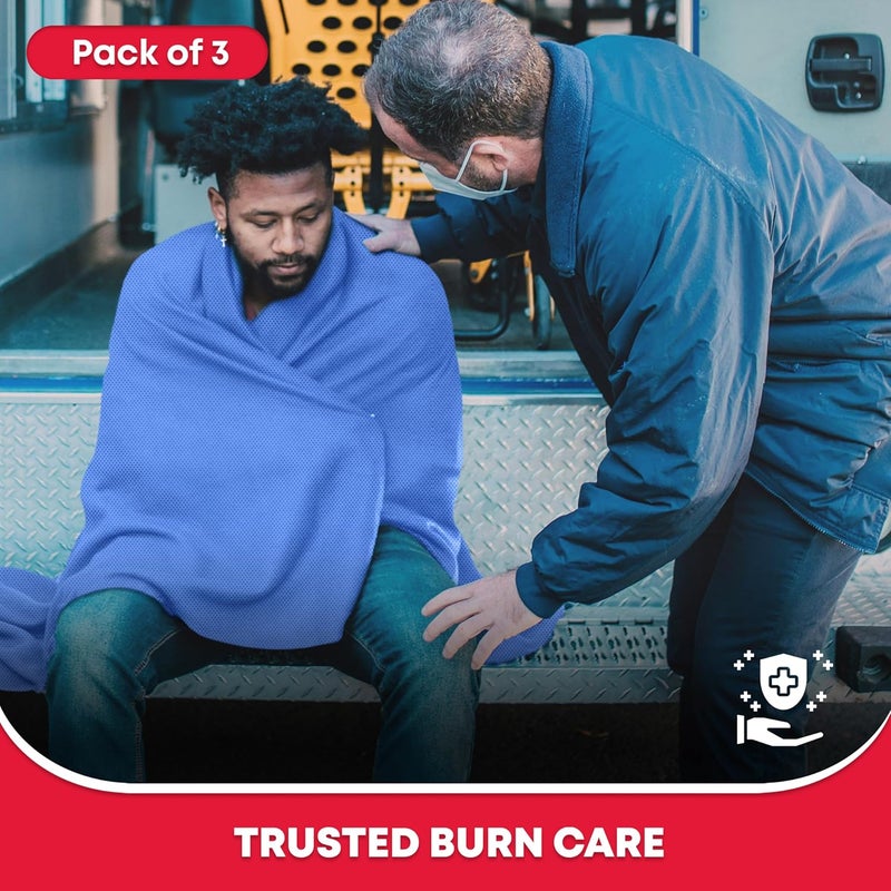 Ever Ready First Aid بطانية شراشف حروق معقمة 60x 90 عدد 3 - Image 2