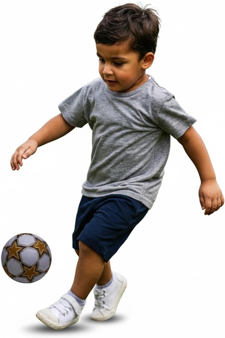Fitto Mini Football Toy Assorted Colors Soccer Ball for Kids & Adults Indoor Outdoor Play Fun Sports Ball - Image 5