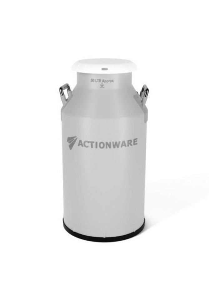 جردل حليب بلاستيك 50 لتر - رمادي - 50 لتر