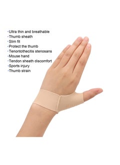 Y&D MAKINGTEC Thumb Support Brace, CMC Joint Splint, Elastic Spica Soft Compression Sleeve Protector for Pain Tendonitis Sprains, L  - Image 4