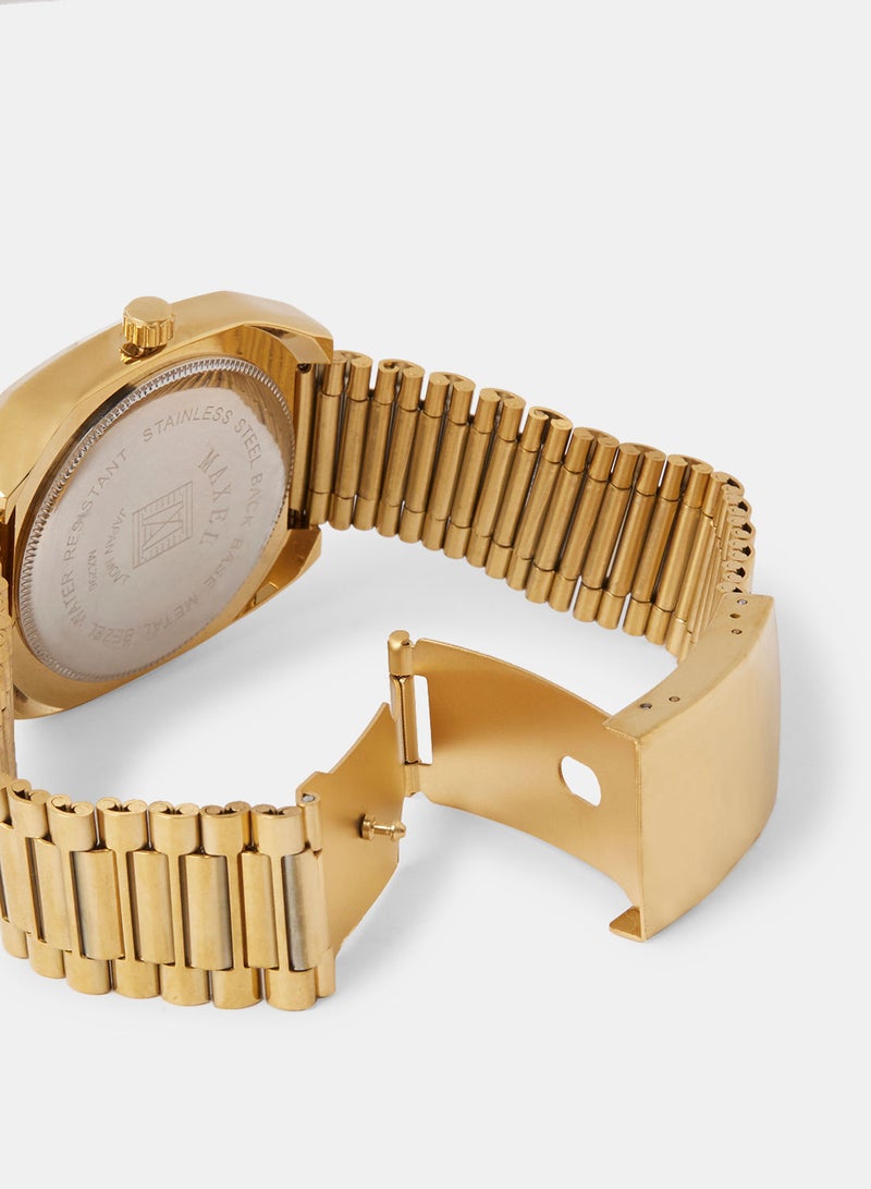 Maxel ساعة يد أنالوج للرجال سنتريكس نيو ديستار MX558 - 38 مم - Image 4