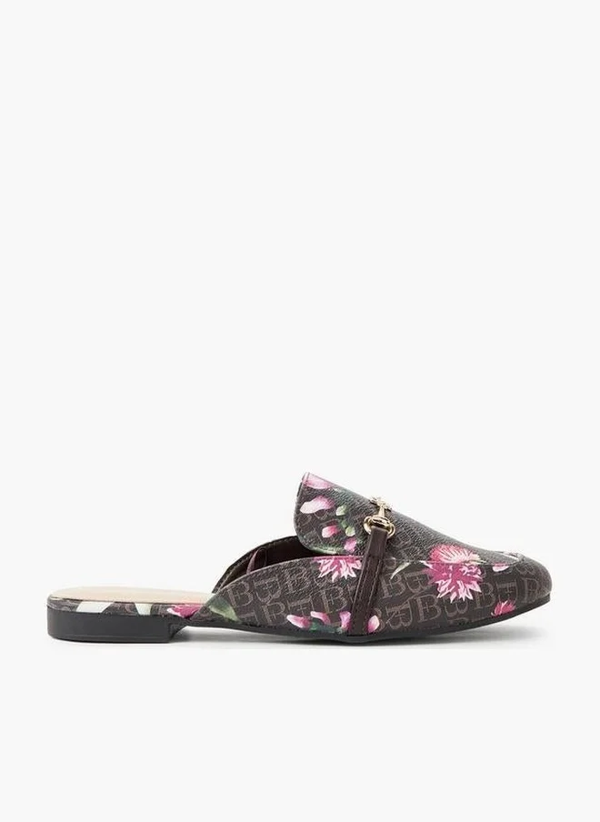Flora Bella By Shoexpress Flora Bella Women Monogram Print Mules