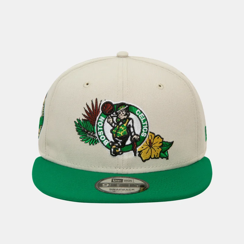 NEW ERA Men's NBA Boston Celtics Floral 9FIFTY Cap