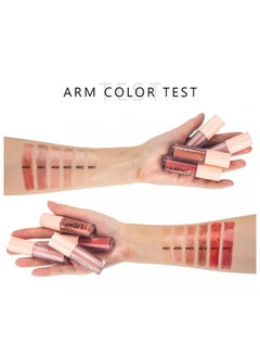 Handaiyan Lip Gloss Jelly Hydrating Moisturizing Long Lasting High Glossy Light Stain Super Shiny Balm Oil Tinted Treatment Lips Glow Glass Shine Makeup Color Bright Lifter Lip Care For Women Girls  - Image 5