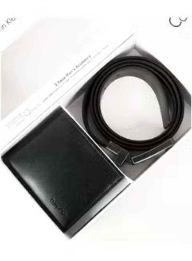 CALVIN KLEIN JEANS PLUS Calvin Klein Wallet-Belt Set For Men  - Image 1