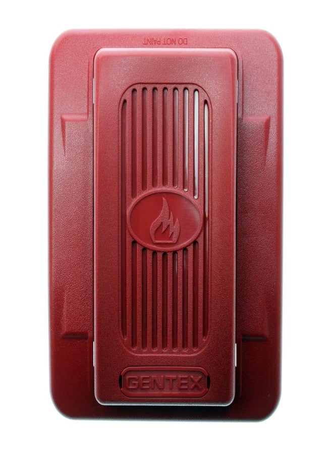 GENTEX GEH24-R 904-1205-002 Remote Audible Alarm Horn, Wall Mount, Red, 24-Vdc, Red - Image 1