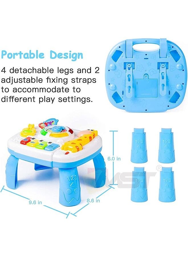 YelaJoy Detachable Baby Activity Table/For Toddlers 6 to 12 Months 1-3 Years Old/Baby Giraffe Musical Learning Toys/Multifunctional Play/Easy to Control/Portable Travel Toys  - Image 3