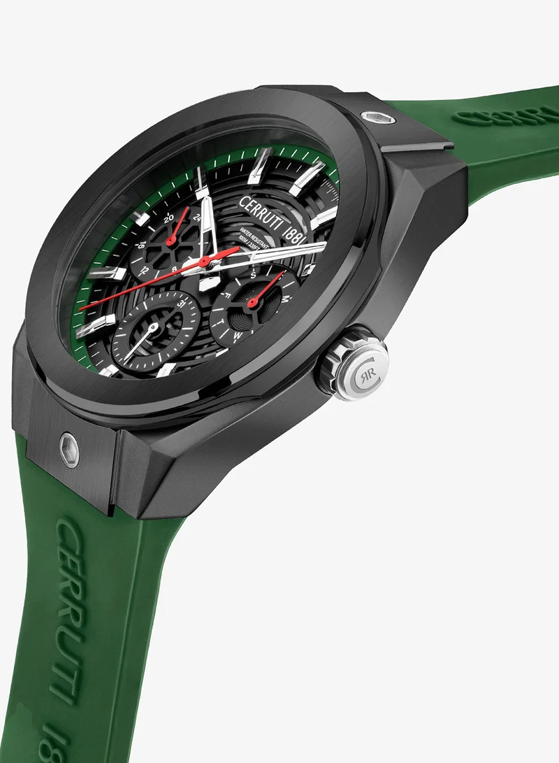 شيروتي 1881 Watch for men with silicon straps