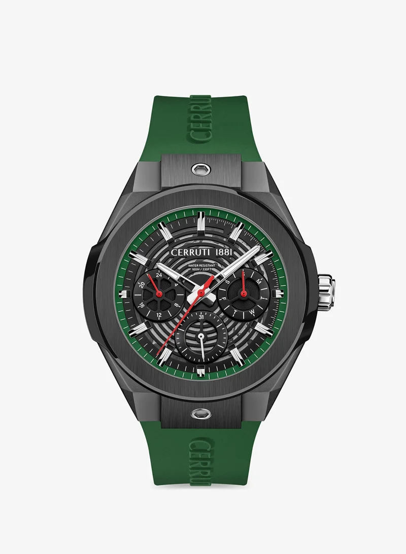 Watch for men with silicon straps