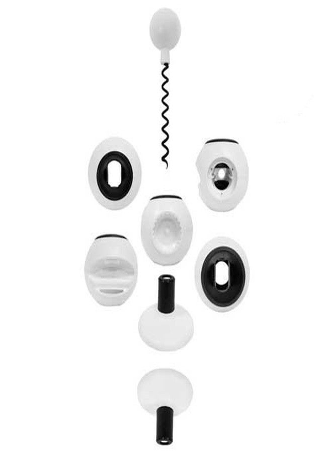 All Open أداة متعددة الاستخدامات 8 في 1 لفتح العلب والمطبخ (أبيض) - Image 5