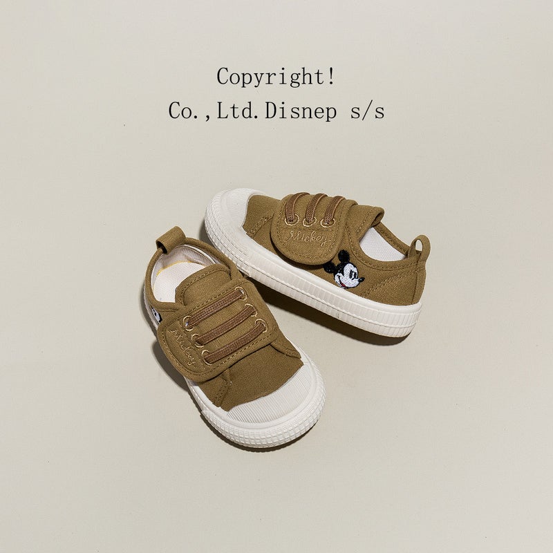 Children'S Shoes 2025 Baby Kindergarten Shoes For Girls Low-Top Indoor Canvas Shoes For Boys Non-Slip Casual White Shoes - Image 1