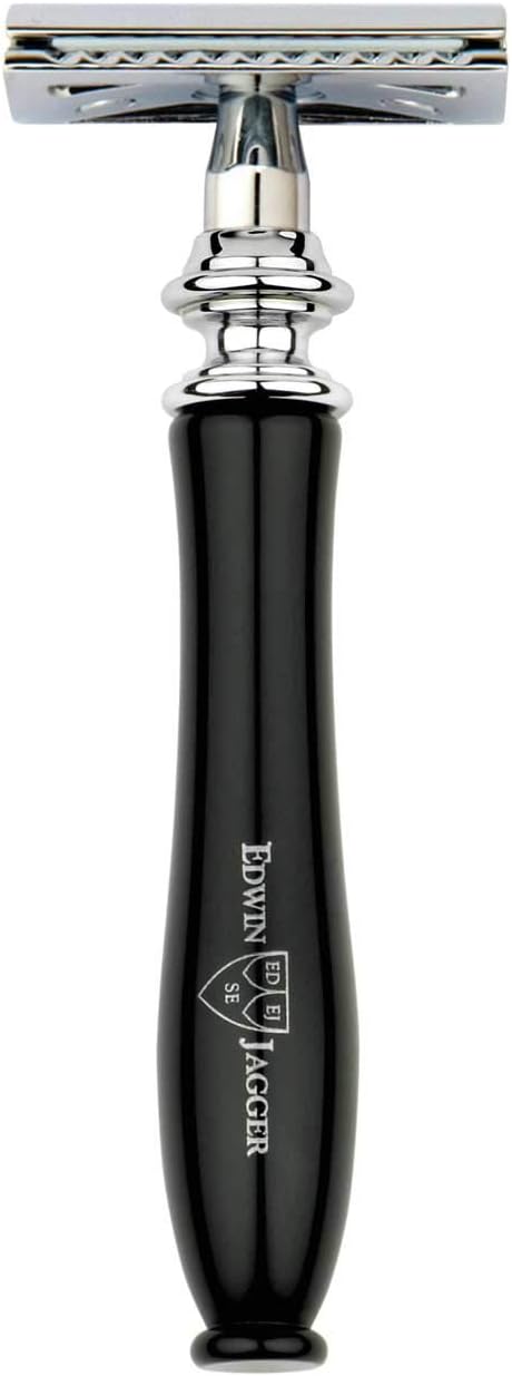 Edwin Jagger Chatsworth Traditional Safety Razor Imitation Ebony