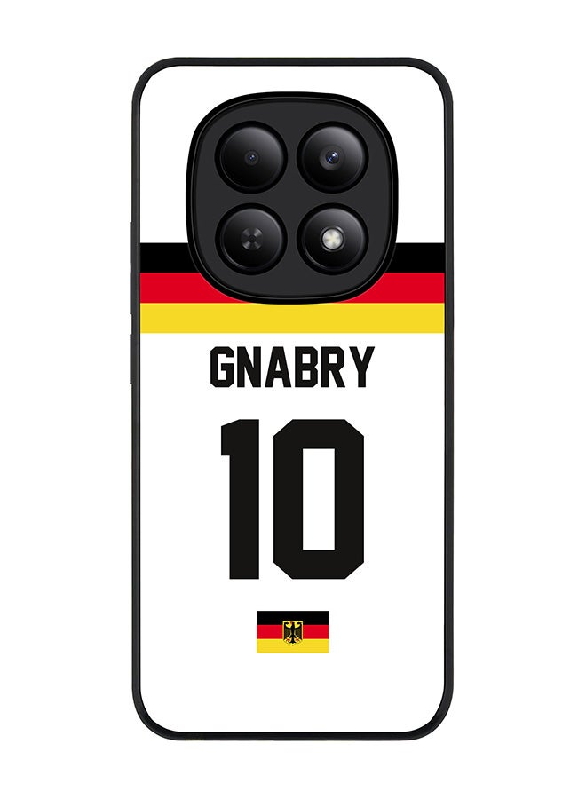 For Xiaomi Redmi Note 15 4G Case,Slim fit Camera Protection, Shockproof Thin Phone cover  - Football - Germany,  Gnabry