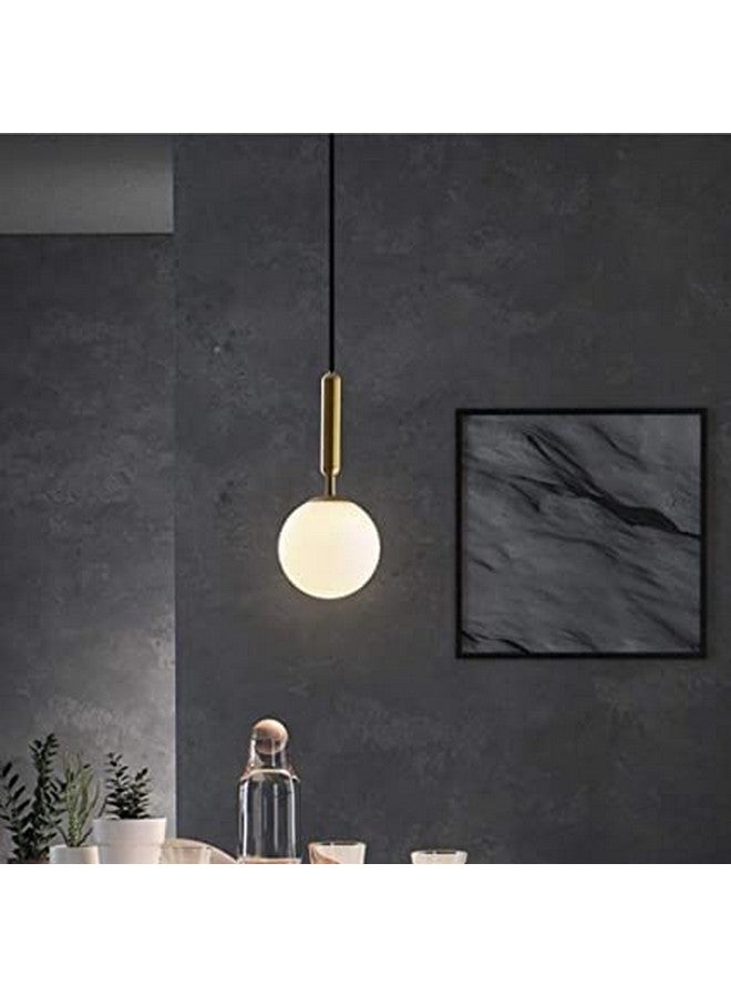 kinis Nordic Gold KIN-8051 Hanging Lamp/Pendant Lamp/Ceiling Light to Décor Home/Living Room/Bedroom/Office/Dining/Cafe/Restaurants (Pack of 2, Without Bulb) - Image 4