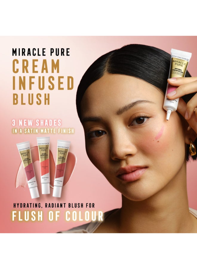 Max Factor بلوش كريمة معجزة ناعمة - خوخ ناعم، 15 مل - Image 5