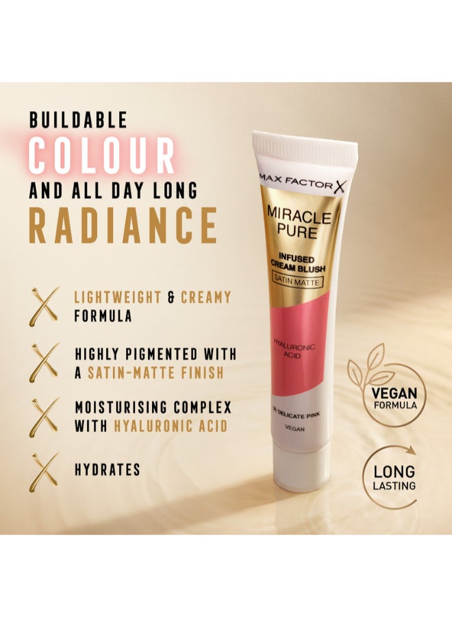 Max Factor بلوش كريمة معجزة ناعمة - خوخ ناعم، 15 مل - Image 4