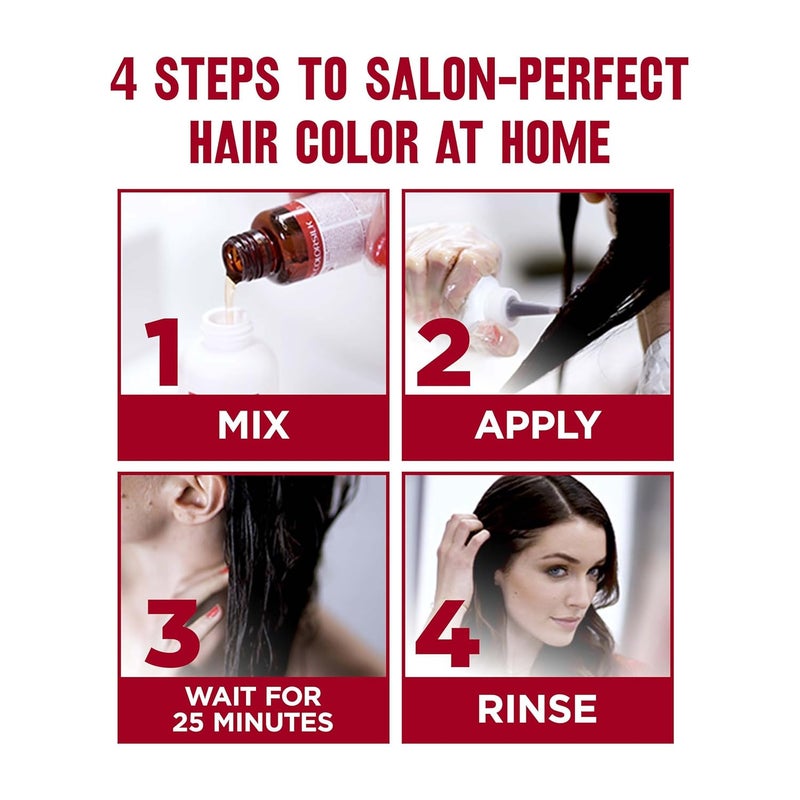 Revlon ColorSilk Permanent Hair Color For Women Salon Perfect Hair Colour at Home with 100 Grey Coverage ProKeratin No Ammonia Up to 8 Weeks of Colour Shade Light Golden Brown 5GPack of 1 - Image 4