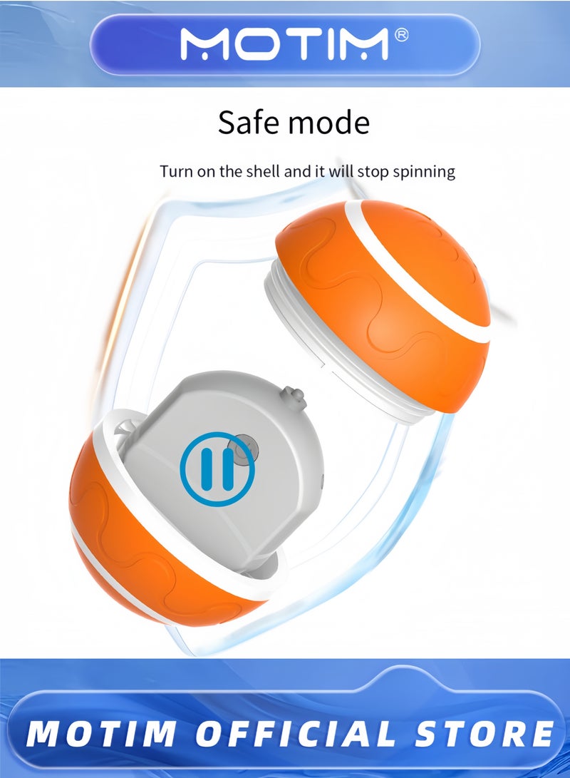 Motim Smart Interactive Dog Toy Ball Automatic Moving with Remote Control Rechargeable and Waterproof Bouncing Rotating Toy for Medium Large Dogs - Image 4