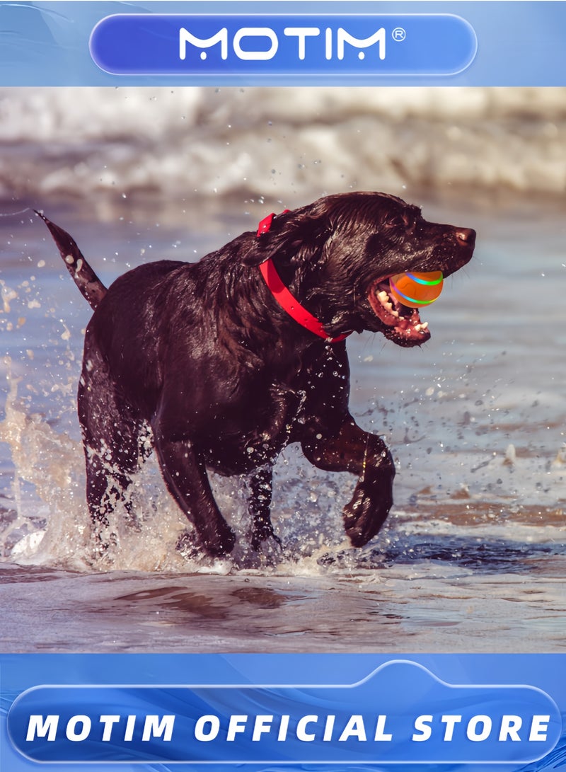 Motim Smart Interactive Dog Toy Ball Automatic Moving with Remote Control Rechargeable and Waterproof Bouncing Rotating Toy for Medium Large Dogs - Image 2