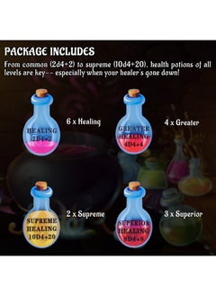 CZYY CZYY Healing Potion Tokens Acrylic Set of 15 DND Accessories for Dungeons and Dragons 5th Edition  - Image 5