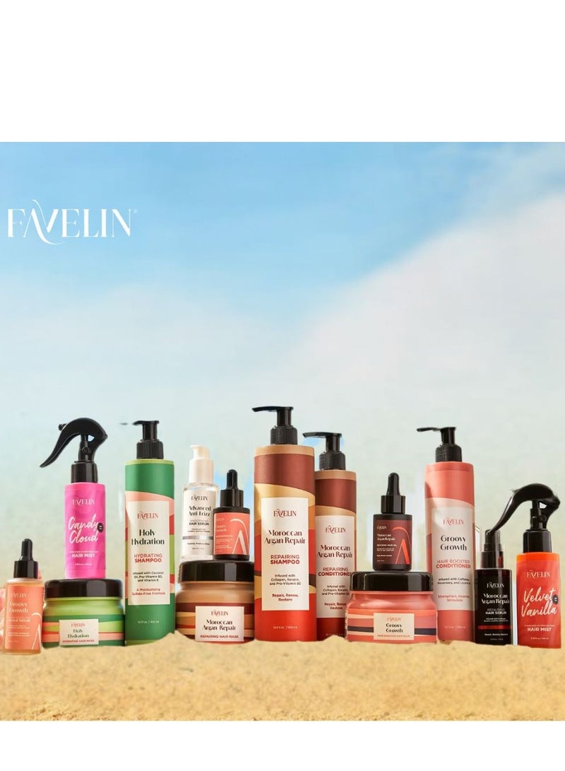 ڤاڨلين شامبو 300 مل + بلسم 300 مل + ماسك شعر 300 مل + سيرم شعر - Image 5