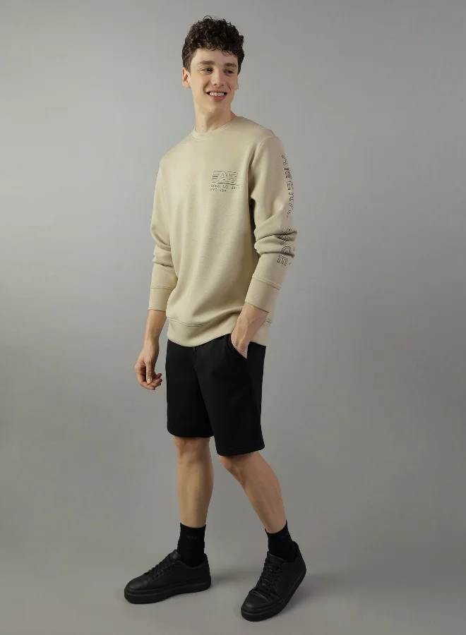 امريكان ايجل AE 24/7 Good Vibes Crew Neck Sweatshirt