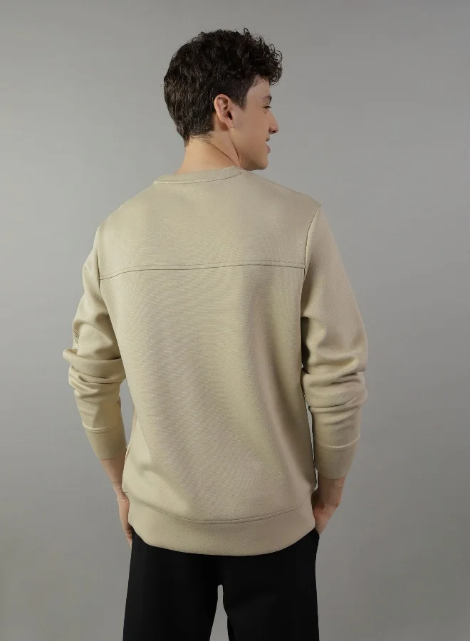 امريكان ايجل AE 24/7 Good Vibes Crew Neck Sweatshirt