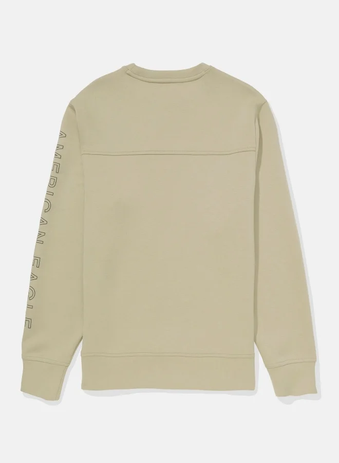 امريكان ايجل AE 24/7 Good Vibes Crew Neck Sweatshirt
