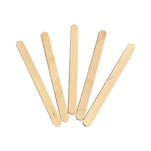 KingSeal 2000 Count | KingSeal Natural Birch Wood Coffee Beverage Stirrers, Stir Sticks, Waxing Sticks, Popsicle Sticks, 4.5 Inches, Round End - 2 Boxes x 1000 Stirrers - Image 3