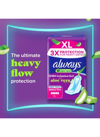 Pads XL Thick Aloe Cool Heavy Flow Day - view 2