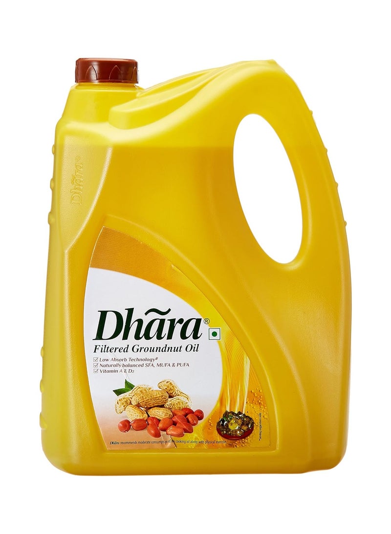 Dhara Pure Groundnut Oil 5L - Image 1