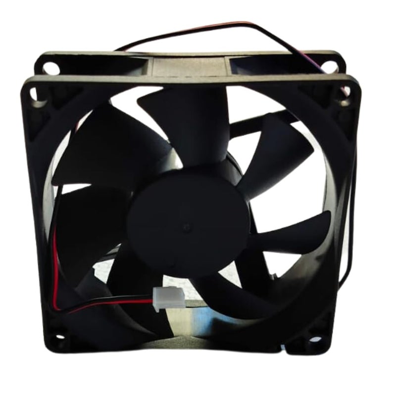TMW -DC 12v cooling fan Size 80x80x25mm DC12V 0.16A 3200 RPM Brushless Air Cooling Fan - Image 2