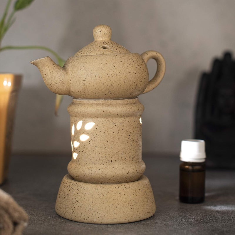HS Hindustani Saudagar Ceramic Electric Diffusser Kettle Shape