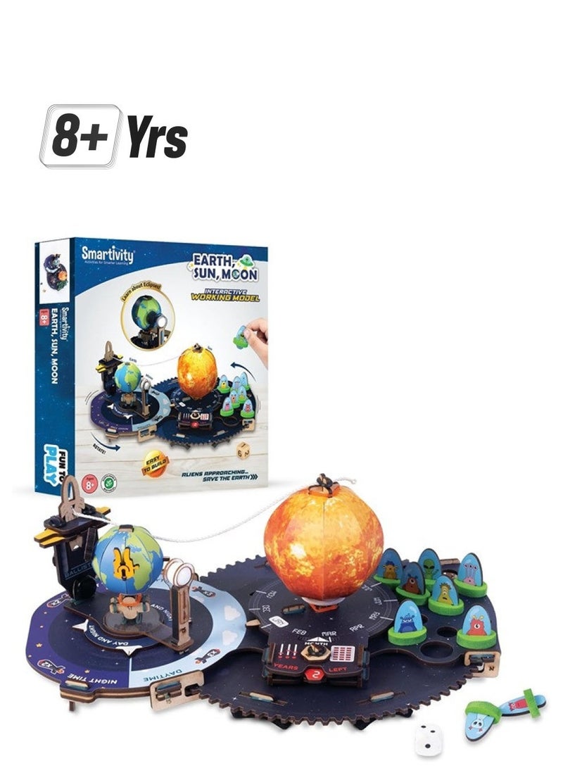 Smartivity DIY Space Shooters STEM Fun Toy, Educational & Construction Based Activity Game Kit for Kids 8 to 14, Best Birthday Gift for Boys & Girls - Image 1