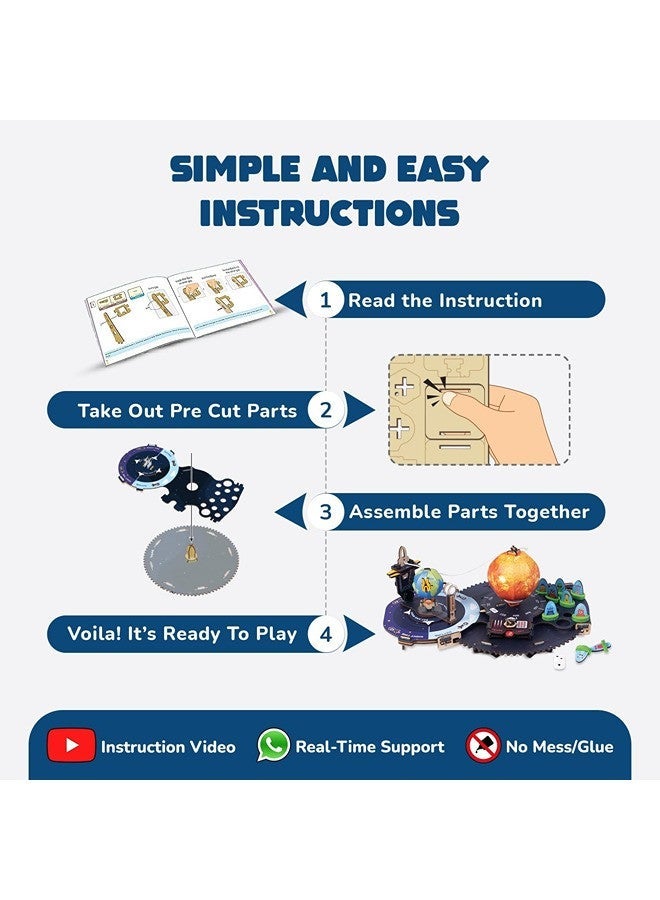 Smartivity DIY Space Shooters STEM Fun Toy, Educational & Construction Based Activity Game Kit for Kids 8 to 14, Best Birthday Gift for Boys & Girls - Image 5