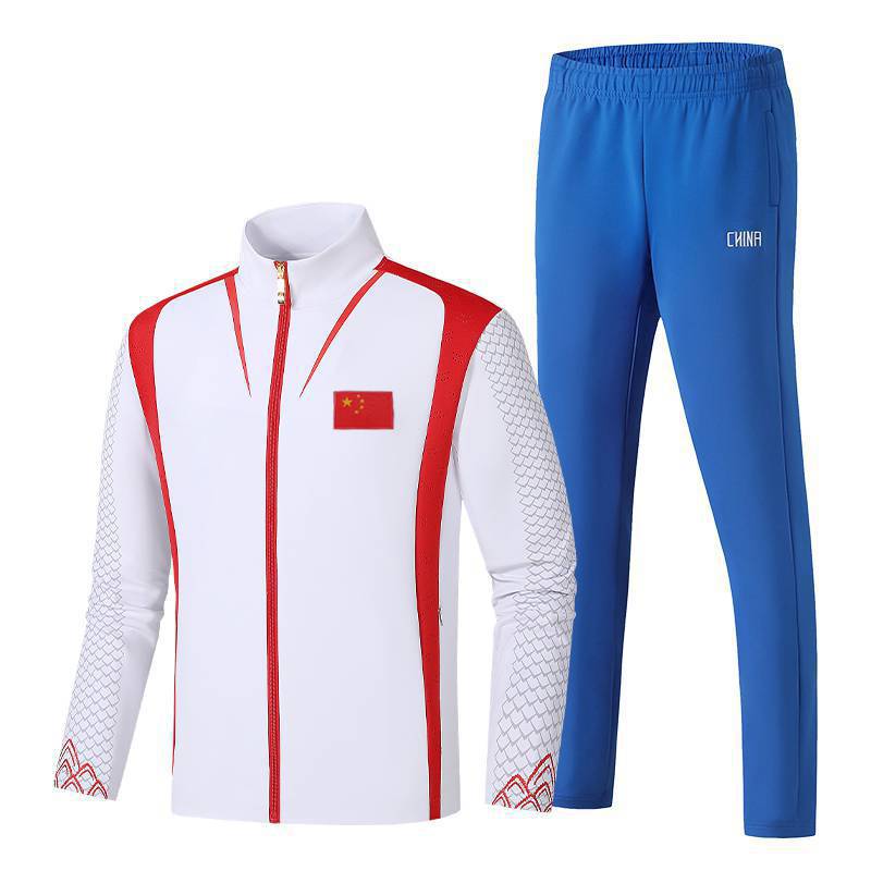 Chinese Team Couple Sports Suit Men'S And Women'S Fashion Casual Sweatshirt Running Travel Group Square Dance Class Uniform School Uniform - Image 4