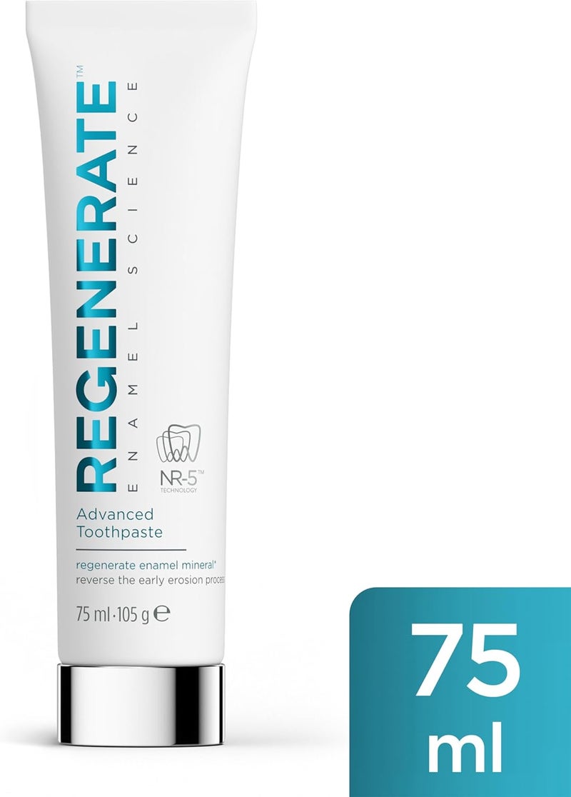 Regenerate Advanced Toothpaste to repair tooth enamel for strong healthy teeth 75ml - Image 2
