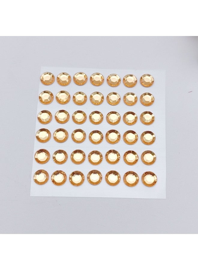Explosions DIY Acrylic Diamond Sticker Photo Frame Decorative Sticker Accessories Material Closed Bag Water Drops Love Piece-Specifications Support Image Upload:42 8MM Round Drills-yellow - Image 1