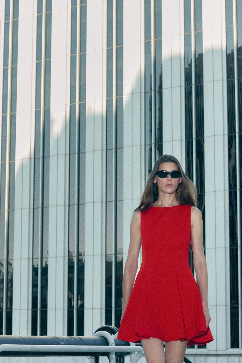 H&M Flared-skirt dress