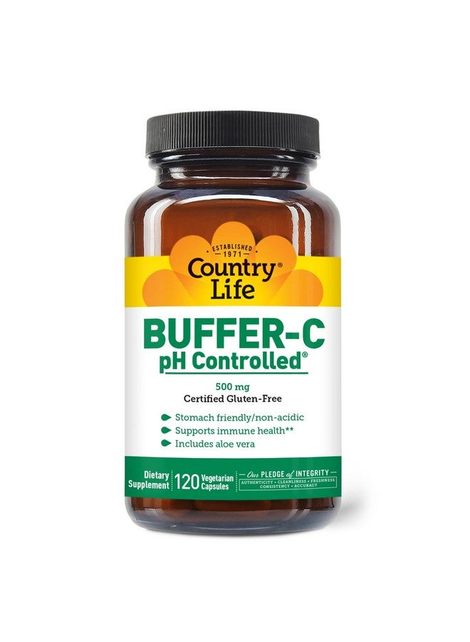 Country Life Country Life Buffer-C 500 mg (veg Caps), 120-Count - Image 1