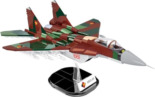 COBI Armed Forces MiG29 East Germany Aircraft Building Set 545 Pieces - Image 5