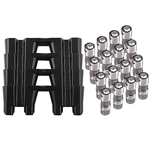 VISVIC LS7 Lifters 16 Pcs Hydraulic Roller Ls Lifters and Trays,5.3 Lifter Fit for Chevy GM Silverado Cadillac Pontiac GMC Buick,LS1 LS2 LS7 LS3 LQ4 LQ9 lifter HL124 4.8L 5.3L 5.7L 6.0L 6.2L 12499225 - Image 1