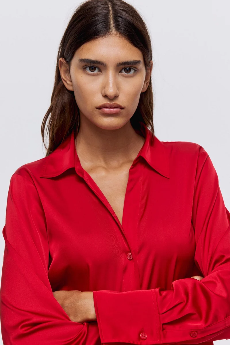 H&M V-neck blouse