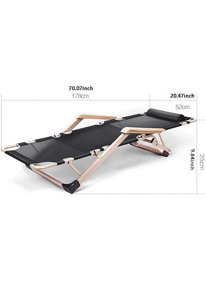 Sun Lounger, Garden Chairs Reclining Foldable Lounge Chair Outdoor Folding Sun Lounger Chair Zero Gravity For Outdoor, Camping, Patio, Lawn (Blue) - Image 3