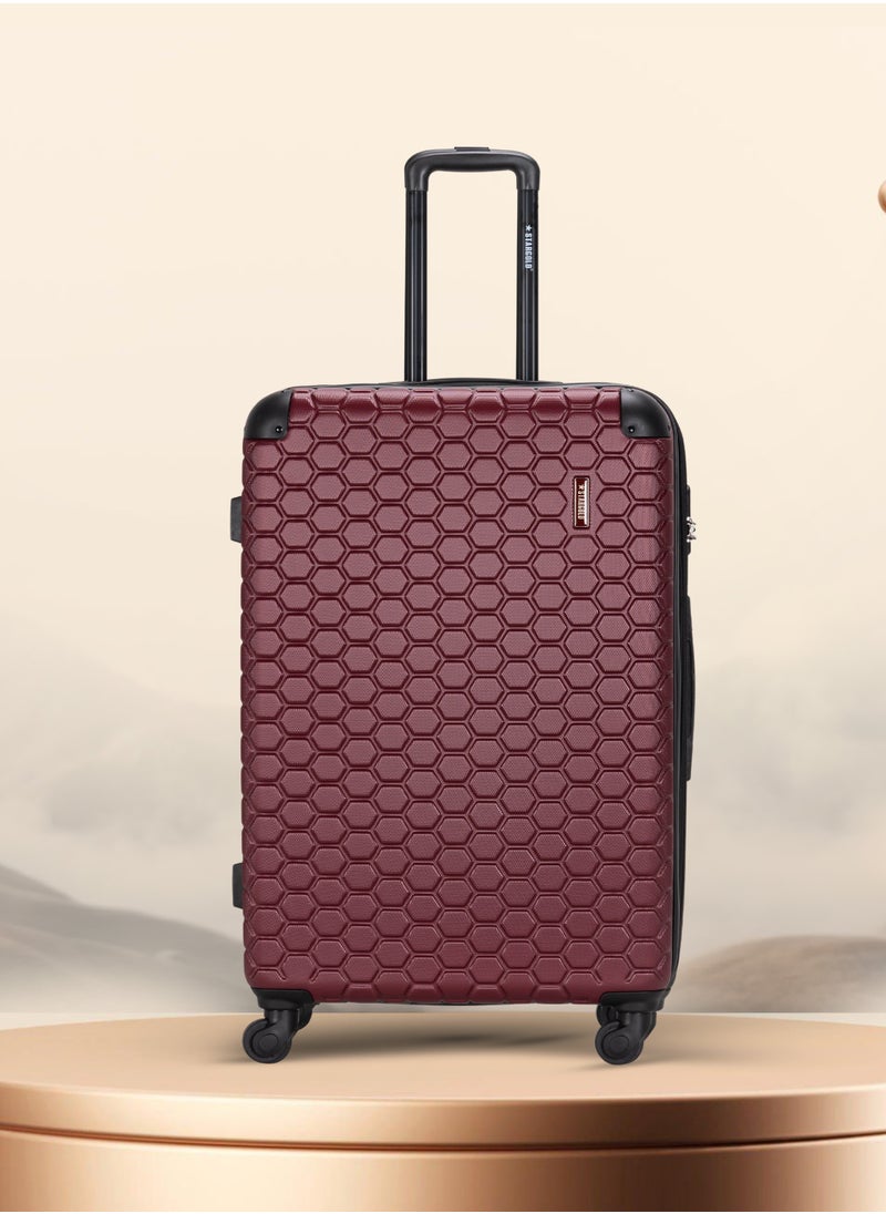Stargold - 4 Pack Of Hardside Spinner Number Locked Luggage Trolley - Image 1