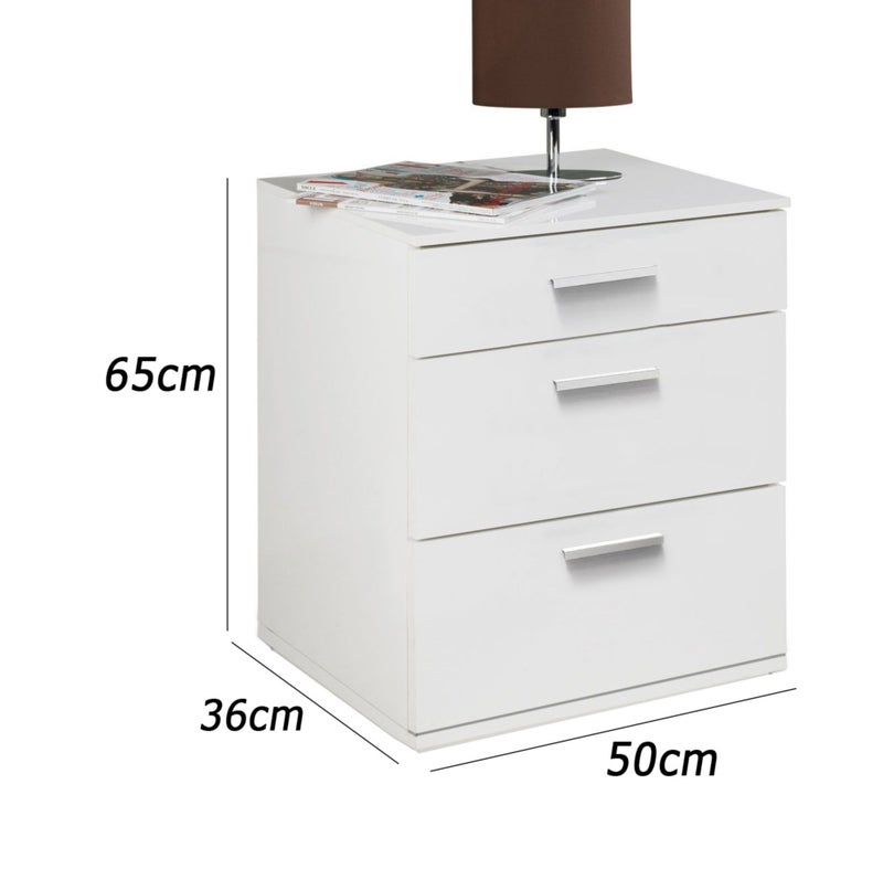 فرنتشر ستور كومود مودرن ام دي اف - ارتفاع 65 سم - عرض 50 سم - عمق 36 سم ، من فرنتشر ستور. - Image 3